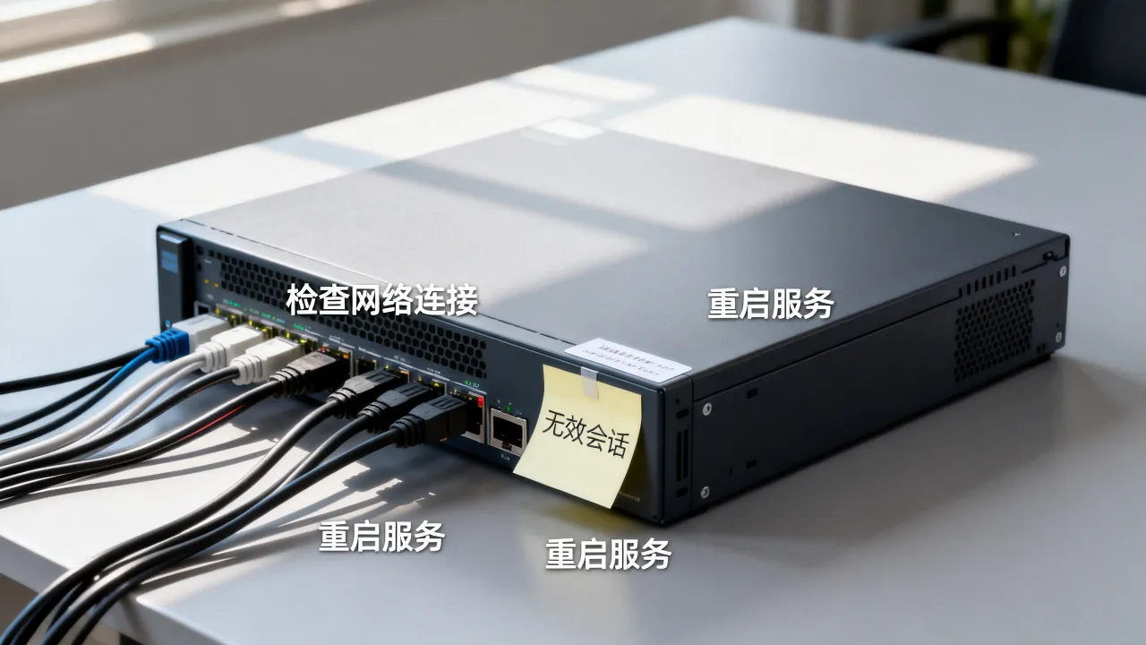 为什么服务器无效会话？服务器无效会话怎么解决
