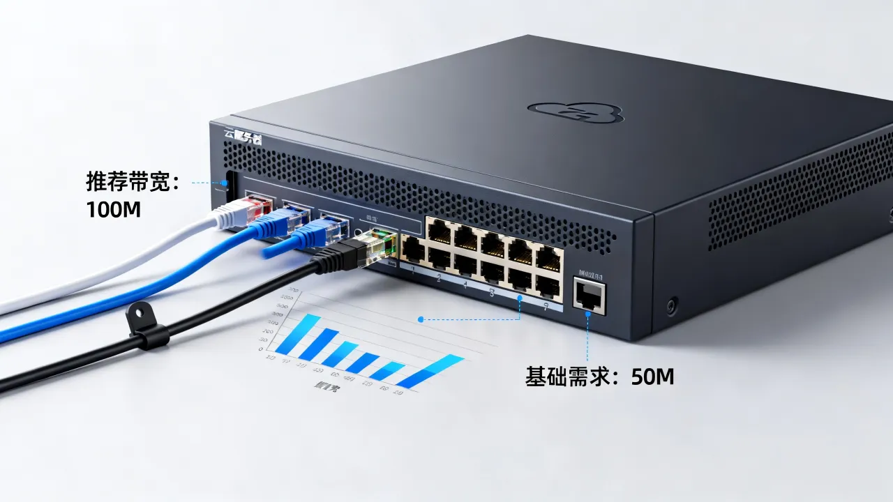 云服务器多少宽带合适，云服务器带宽选多少M够用