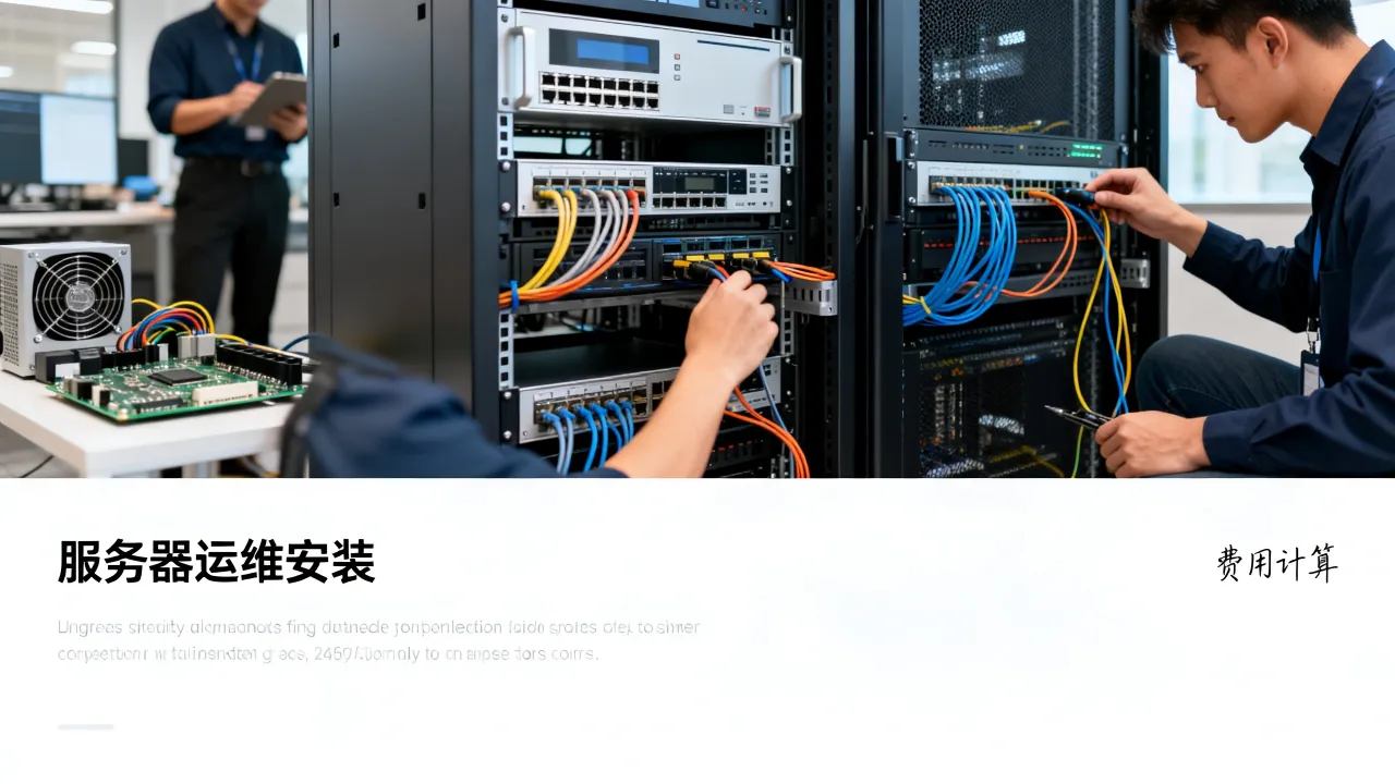 服务器运维安装公司哪家好，服务器运维安装费用怎么算？