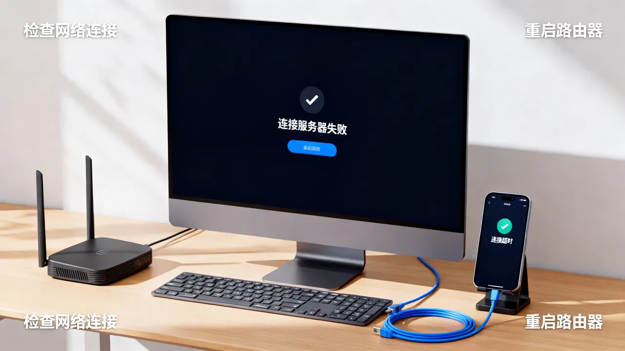 蜀门为什么连接服务器失败，连接超时怎么办