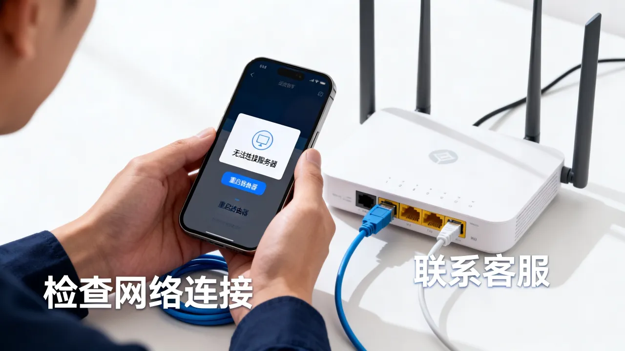 移动宽带为什么打不开服务器，怎么解决