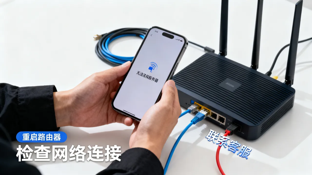 移动宽带为什么打不开服务器，怎么解决