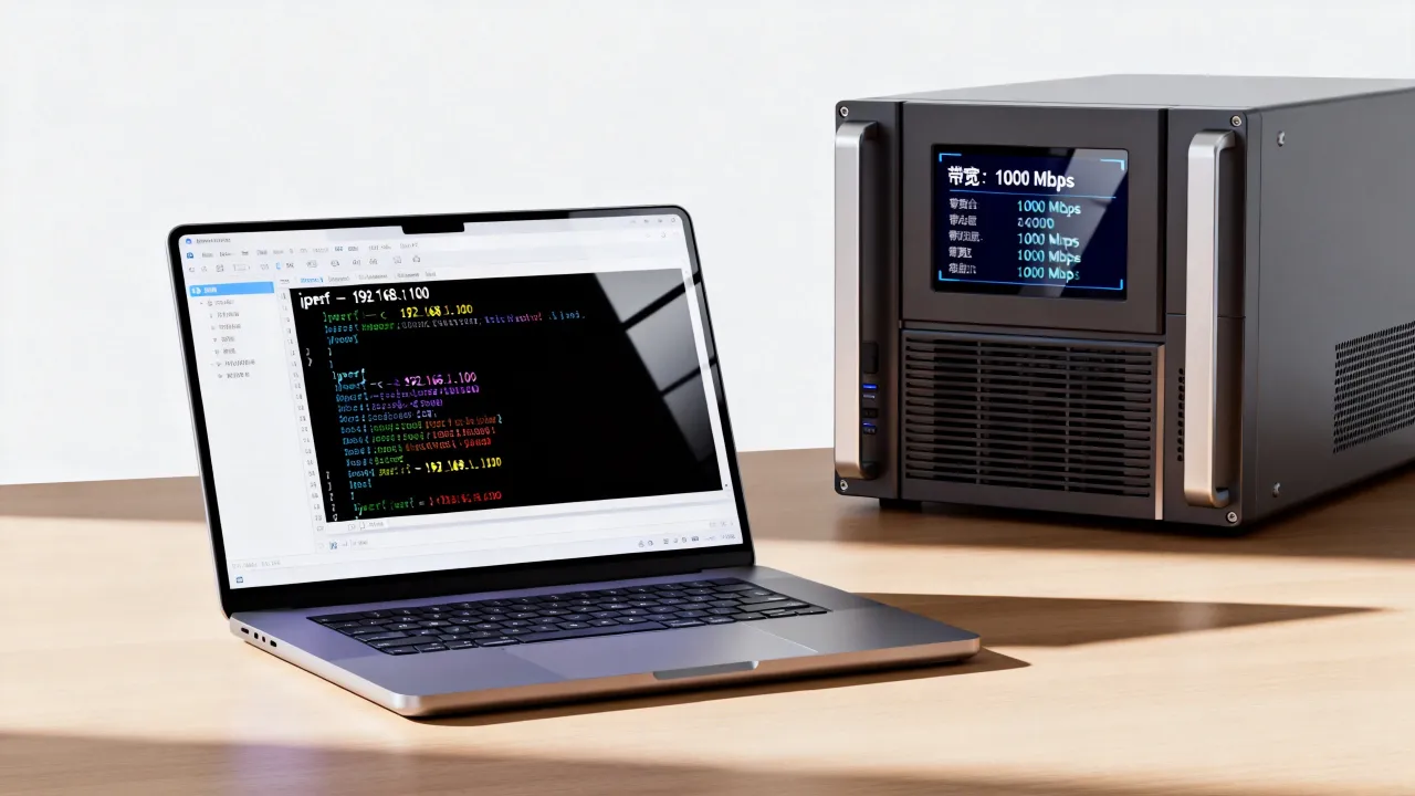 Linux怎么测两台服务器之间的网速？iperf测带宽命令