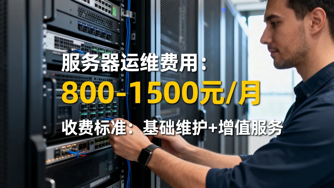 汕头服务器运维费用一般多少钱一个月？服务器运维收费标准
