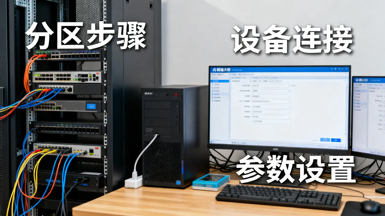 网维大师服务器分区怎么弄？，网维大师服务器分区设置方法