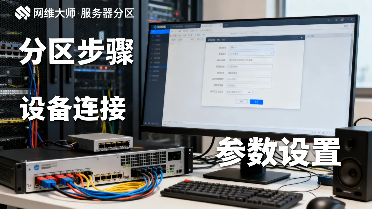 网维大师服务器分区怎么弄？，网维大师服务器分区设置方法