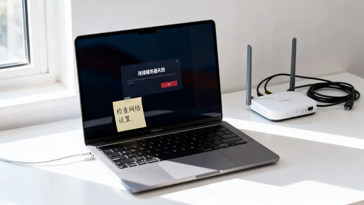 mac笔记本为什么服务器出错，连接服务器失败是什么原因