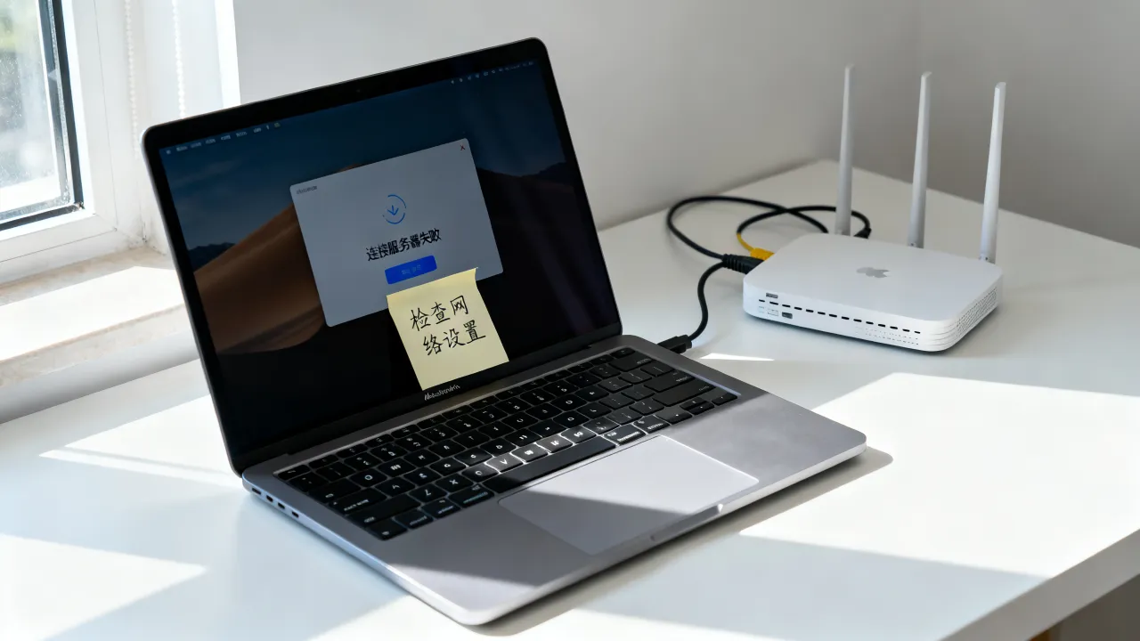 mac笔记本为什么服务器出错，连接服务器失败是什么原因