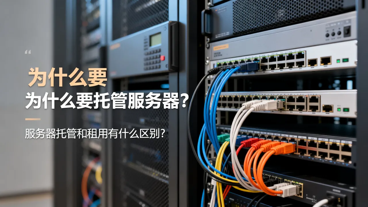 为什么要托管服务器?服务器托管和租用有什么区别？