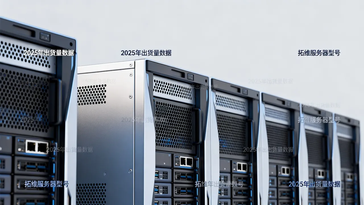 拓维服务器出货量是多少？拓维信息2025年服务器出货量排名
