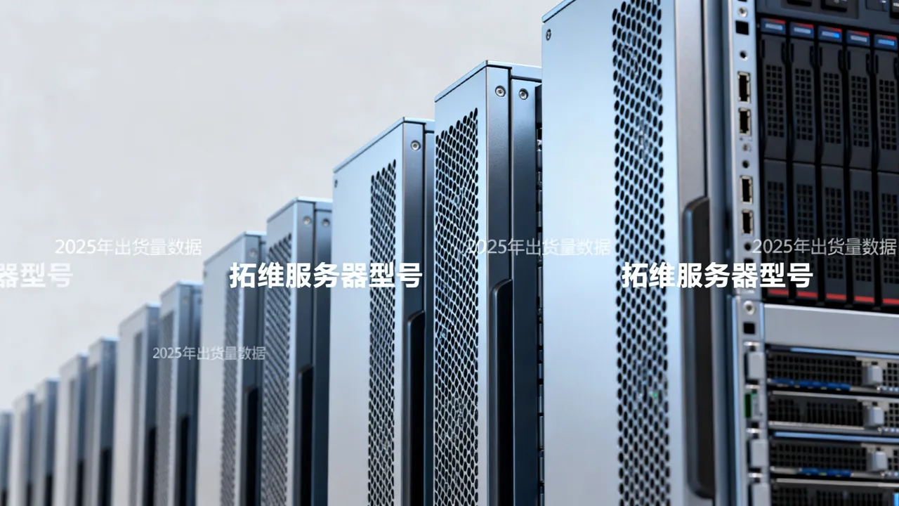 拓维服务器出货量是多少？拓维信息2025年服务器出货量排名
