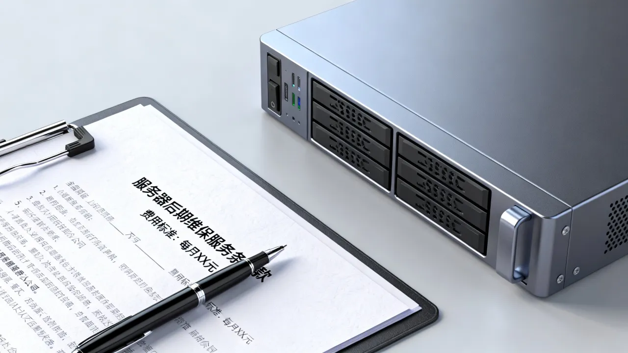 服务器后期维保合同怎么签？服务器维保合同范本及费用标准