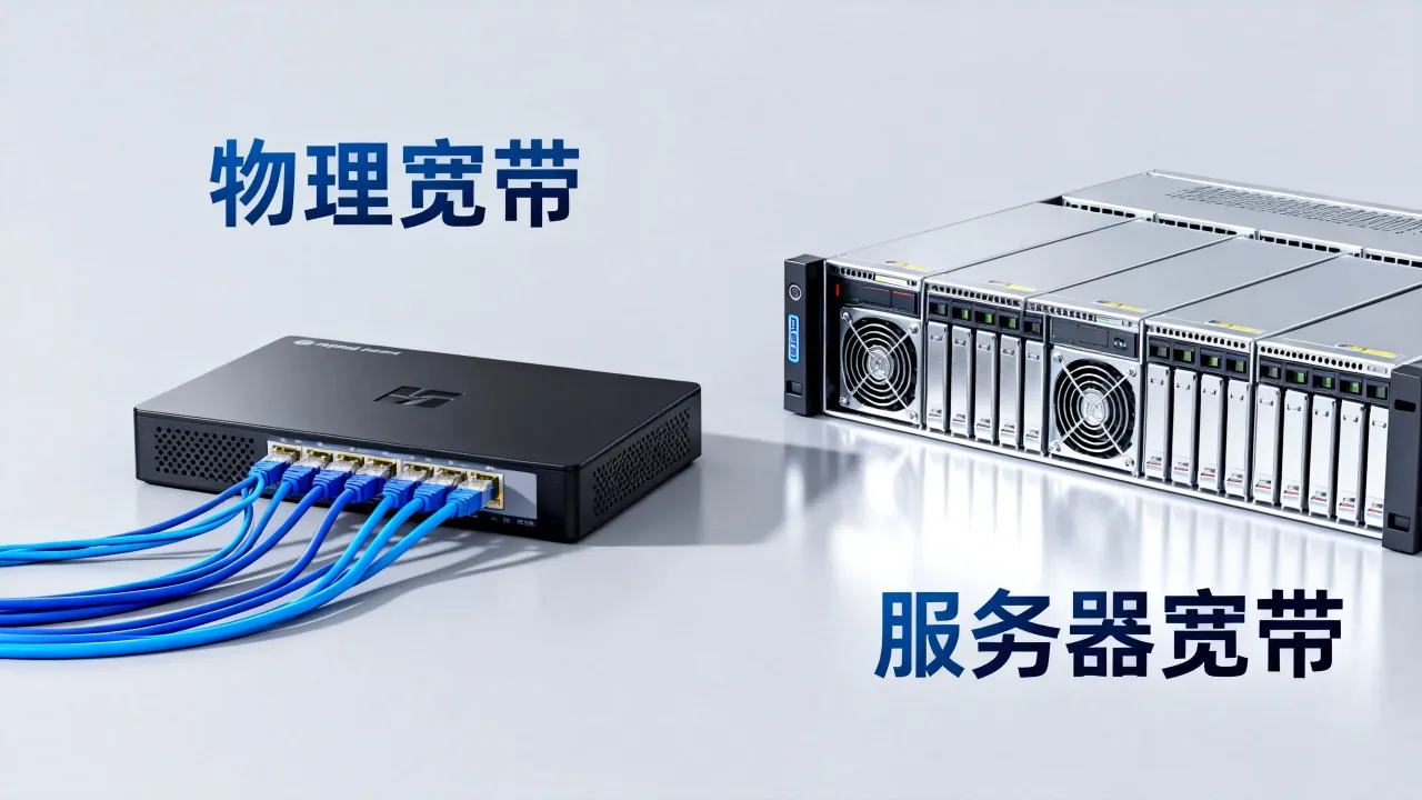 物理宽带和服务器宽带有什么区别，哪种更适合企业使用？