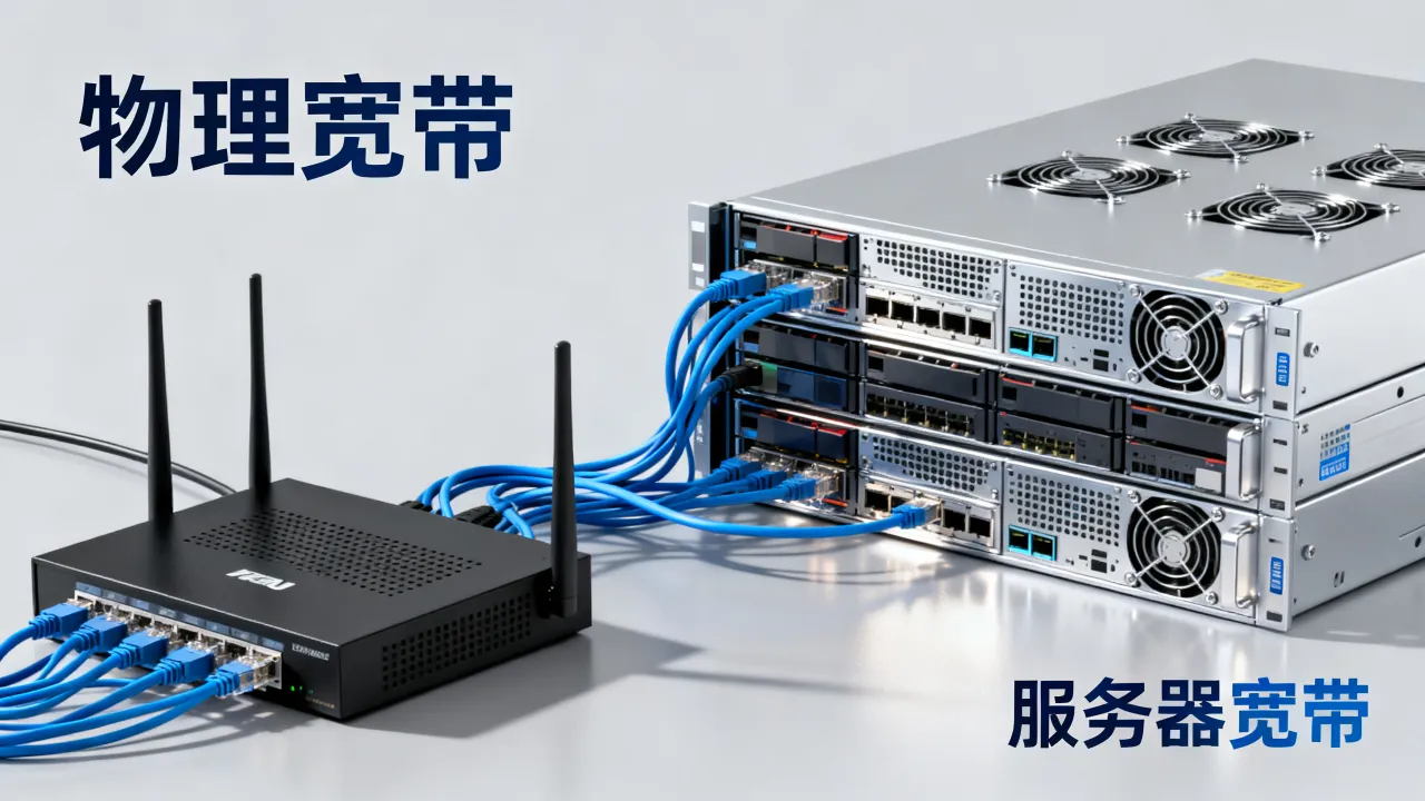 物理宽带和服务器宽带有什么区别,哪种更适合企业使用? 物理宽带和服务器宽带有什么区别,哪种更适合企业使用?