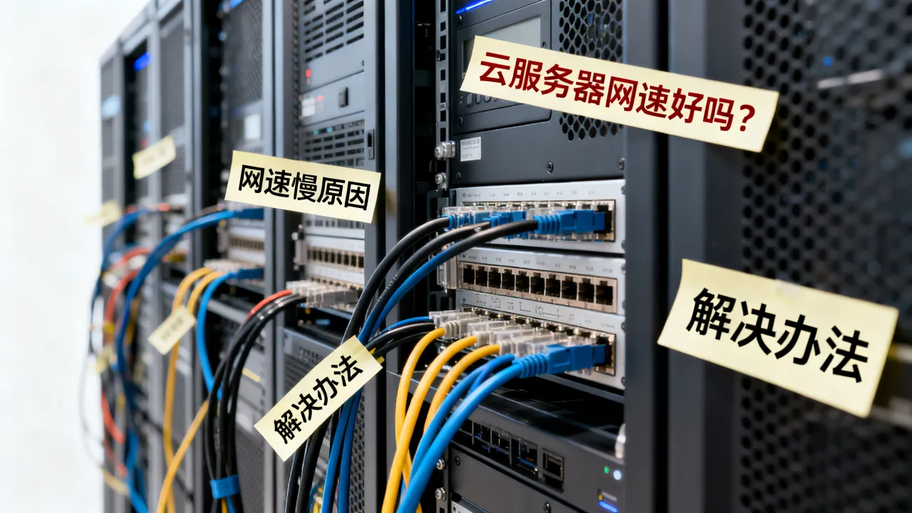 云服务器网速好吗？云服务器网速慢的原因与解决办法有哪些