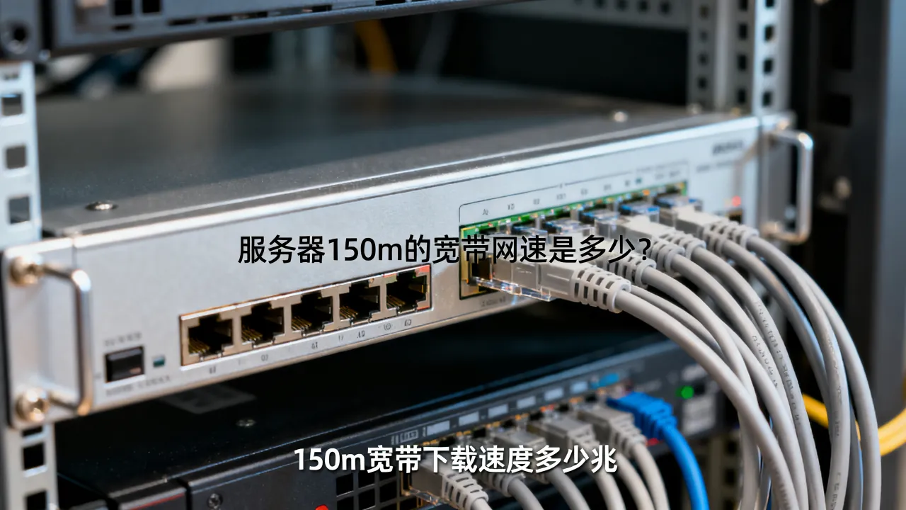 服务器150m的宽带网速是多少？150m宽带下载速度多少兆