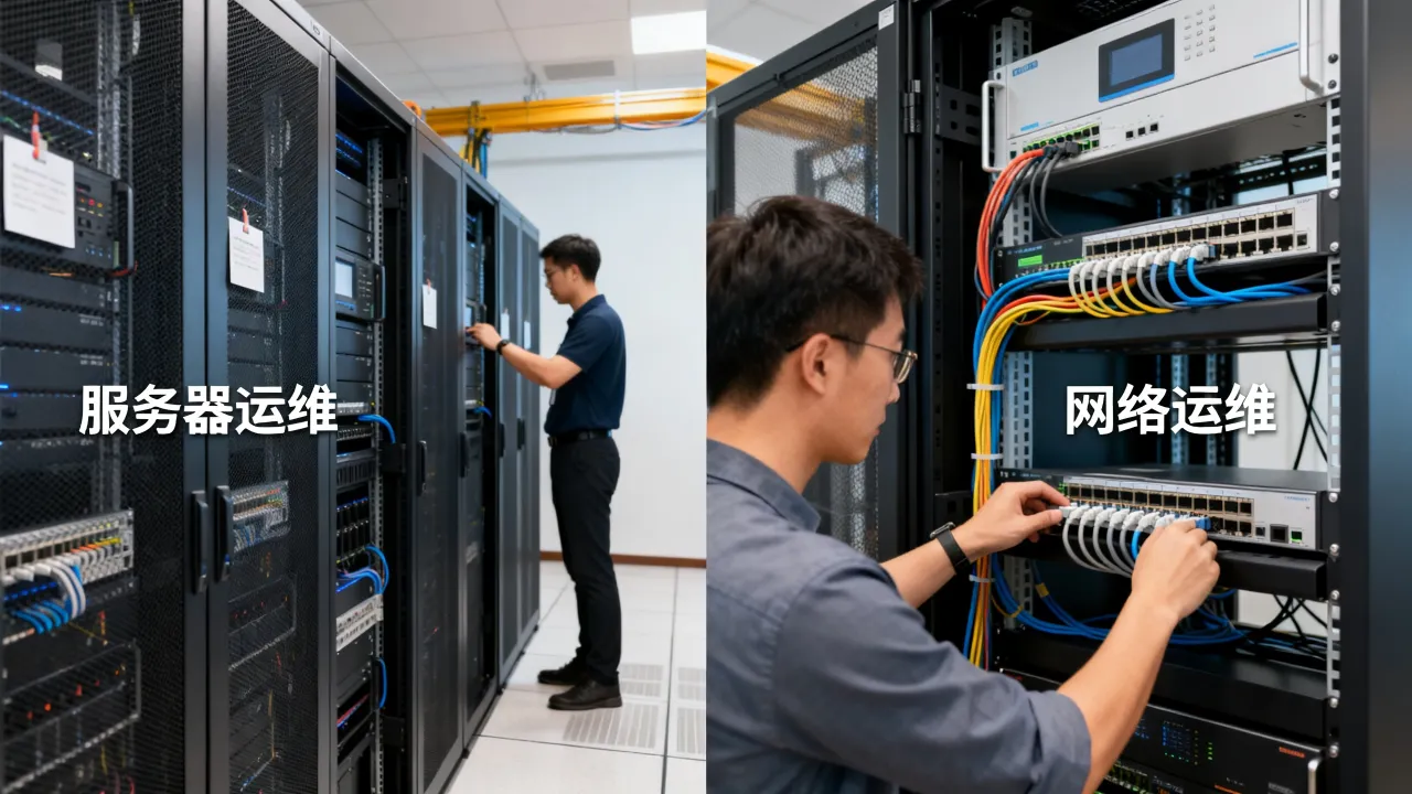 服务器运维和网络运维哪个好?服务器运维和网络运维区别及前景