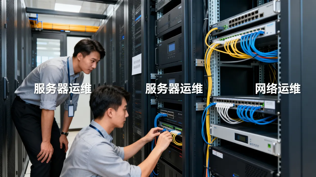服务器运维和网络运维哪个好？服务器运维和网络运维区别及前景