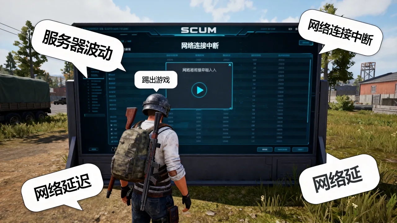 为什么SCUM老被提出服务器,被踢出游戏是什么原因 为什么SCUM老被提出服务器,被踢出游戏是什么原因