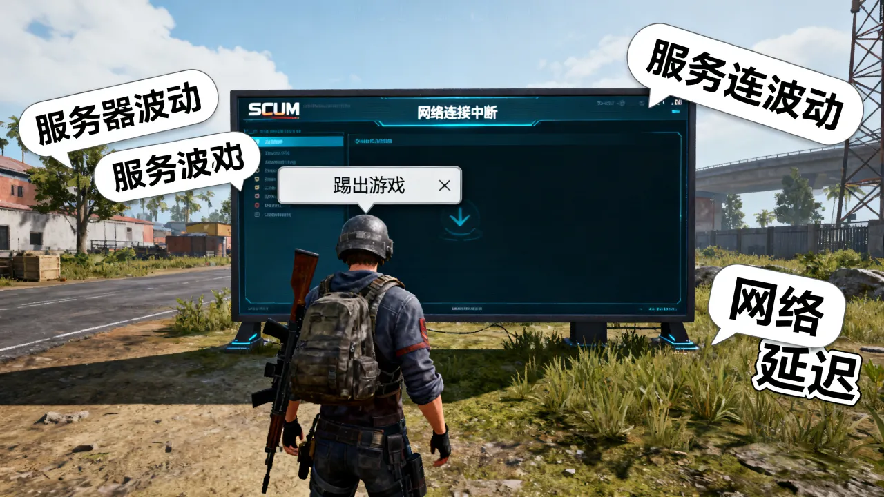 为什么SCUM老被提出服务器,被踢出游戏是什么原因 为什么SCUM老被提出服务器,被踢出游戏是什么原因