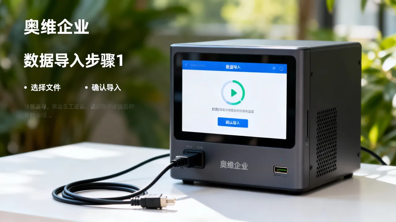 奥维企业服务器怎么导入数据？奥维企业服务器导入方法