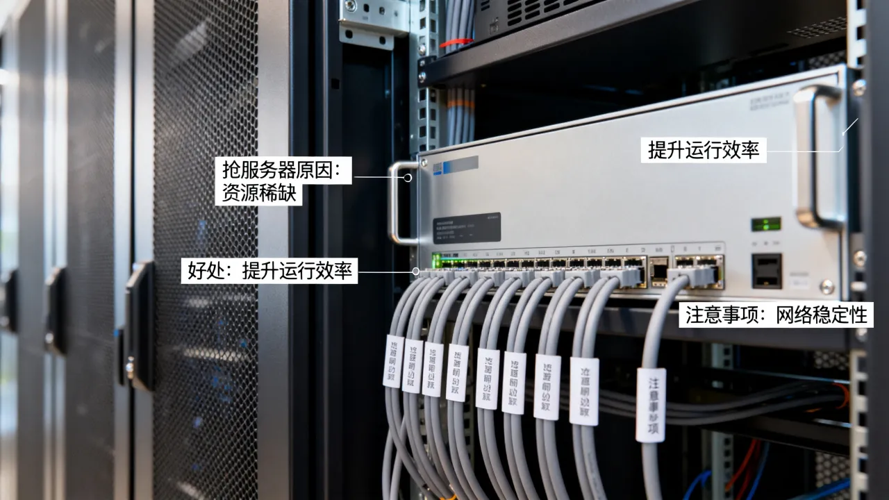 为什么要抢服务器?抢服务器有什么好处和注意事项 为什么要抢服务器?抢服务器有什么好处和注意事项