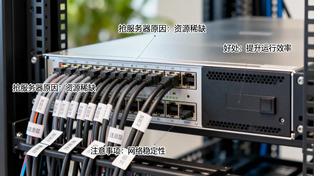 为什么要抢服务器?抢服务器有什么好处和注意事项 为什么要抢服务器?抢服务器有什么好处和注意事项