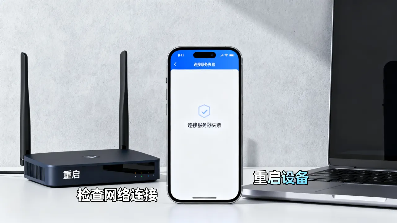 为什么连接app服务器失败怎么回事?连接app服务器失败如何解决