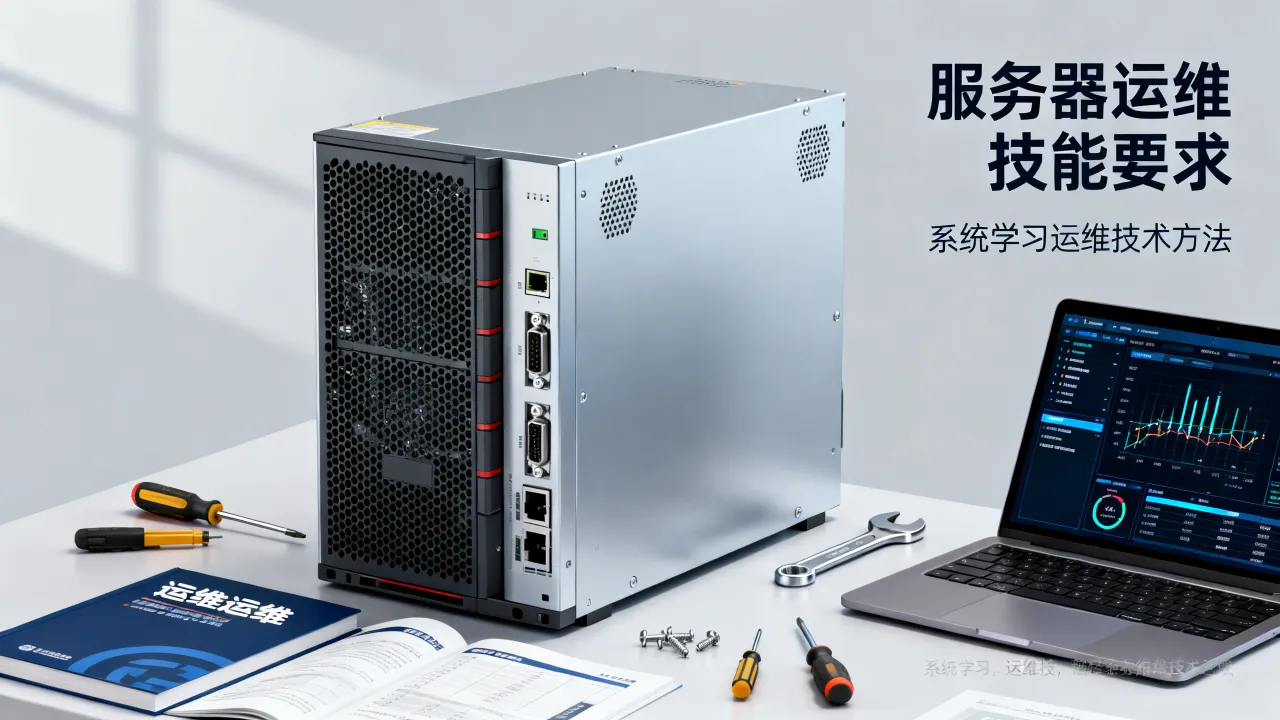 服务器运维技能要求有哪些，如何系统学习运维必备技术？