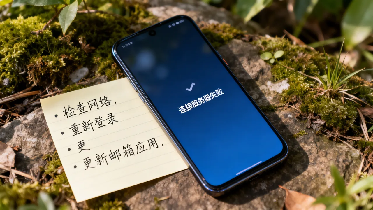 手机为什么打不开QQ邮箱连接到服务器？QQ邮箱连接服务器失败怎么办