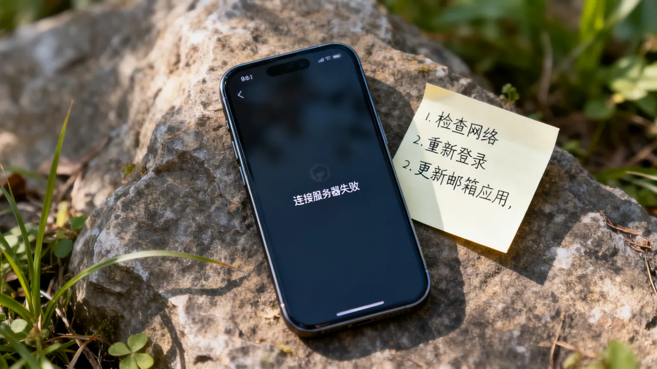 手机为什么打不开QQ邮箱连接到服务器？QQ邮箱连接服务器失败怎么办