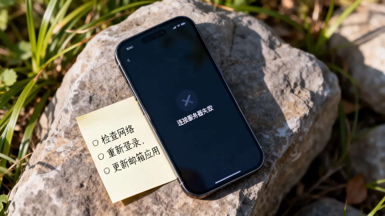 手机为什么打不开QQ邮箱连接到服务器？QQ邮箱连接服务器失败怎么办
