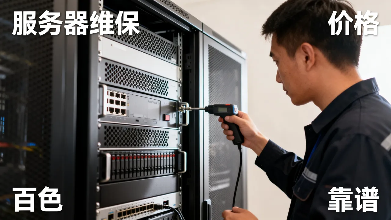 服务器维保一般多少钱？百色服务器维保哪家靠谱？