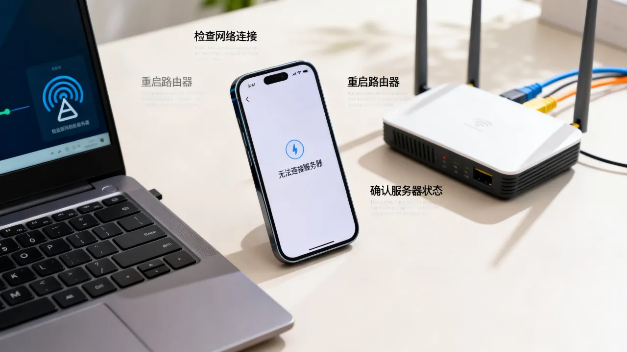 为什么我的app无法连接服务器，连接超时怎么解决