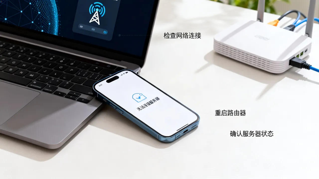 为什么我的app无法连接服务器，连接超时怎么解决