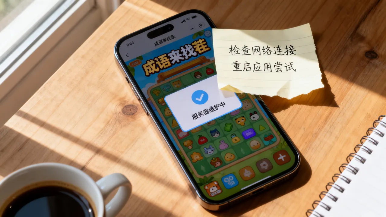 成语来找茬服务器在维护吗,成语来找茬进不去怎么办