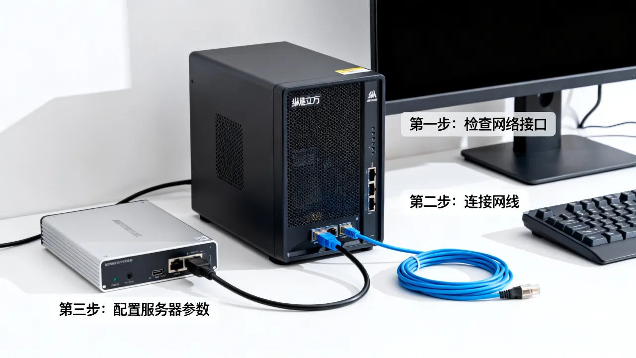 纵维立方服务器怎么连接？纵维立方服务器连接设置教程