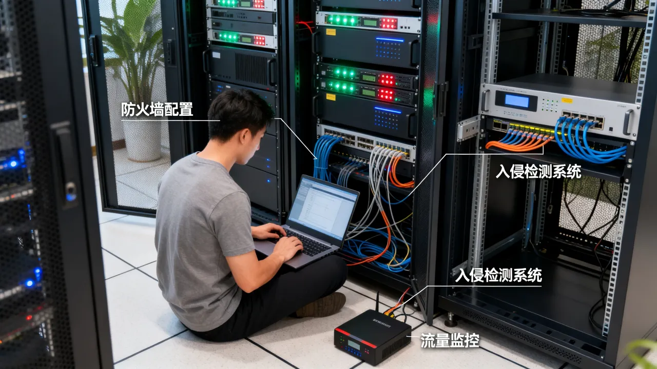 宽带服务器受到攻击怎么办，有哪些防御措施？