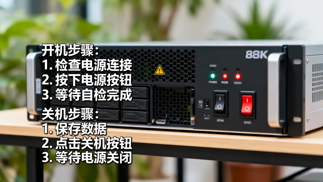 运维服务器开关图怎么画？服务器开关机流程图详解