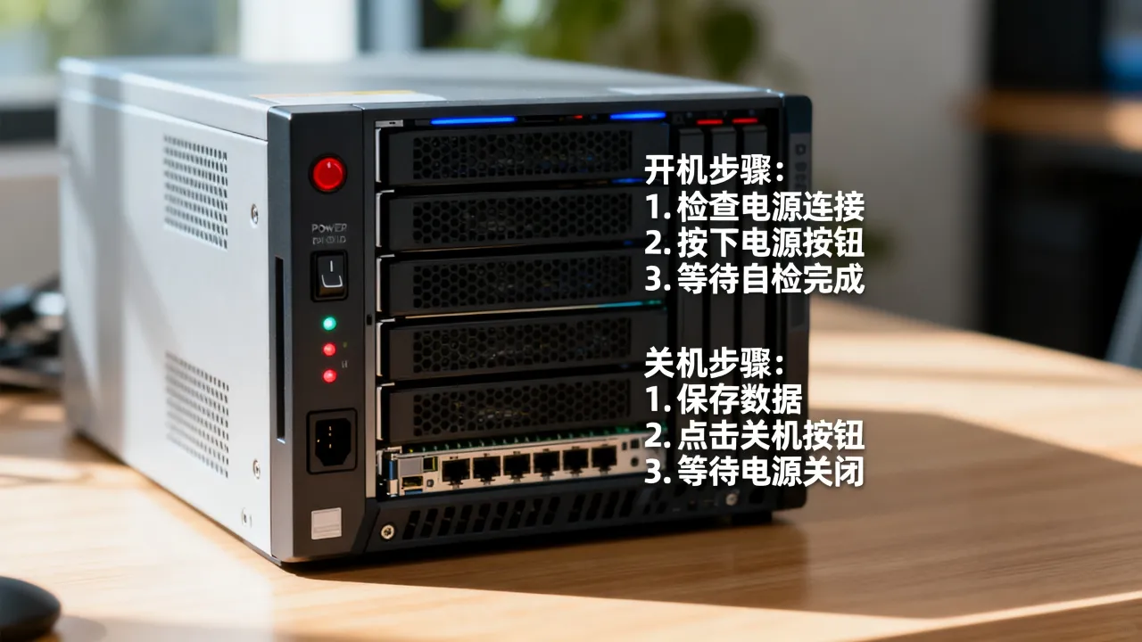 运维服务器开关图怎么画？服务器开关机流程图详解