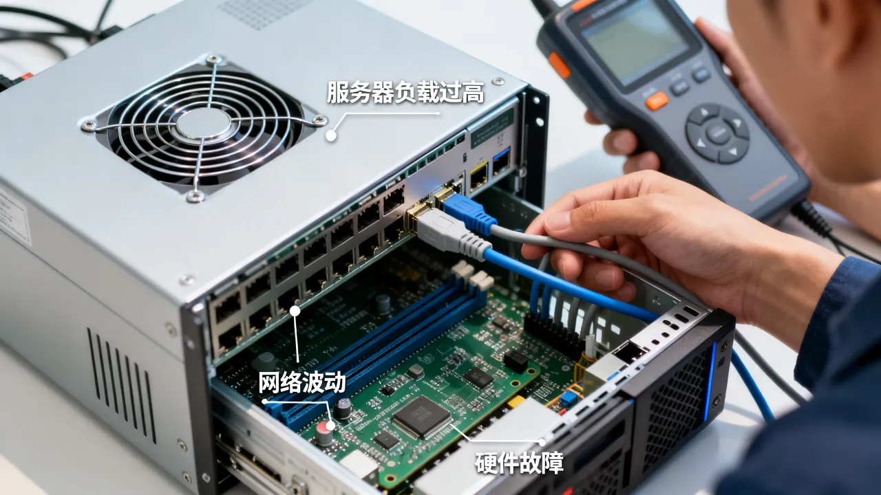 移动服务器为什么总崩?移动服务器频繁崩溃的原因及解决办法 移动服务器为什么总崩?移动服务器频繁崩溃的原因及解决办法