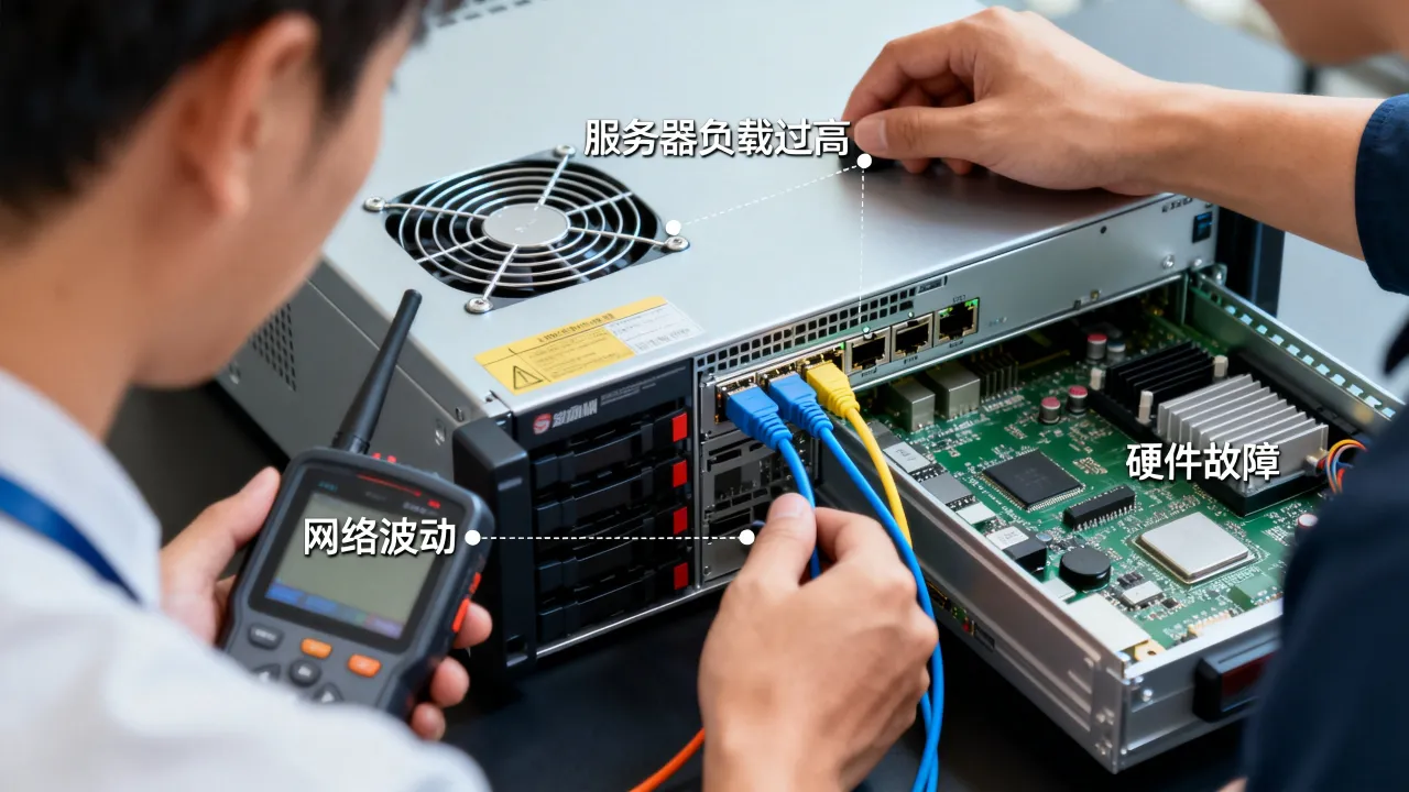 移动服务器为什么总崩?移动服务器频繁崩溃的原因及解决办法 移动服务器为什么总崩?移动服务器频繁崩溃的原因及解决办法