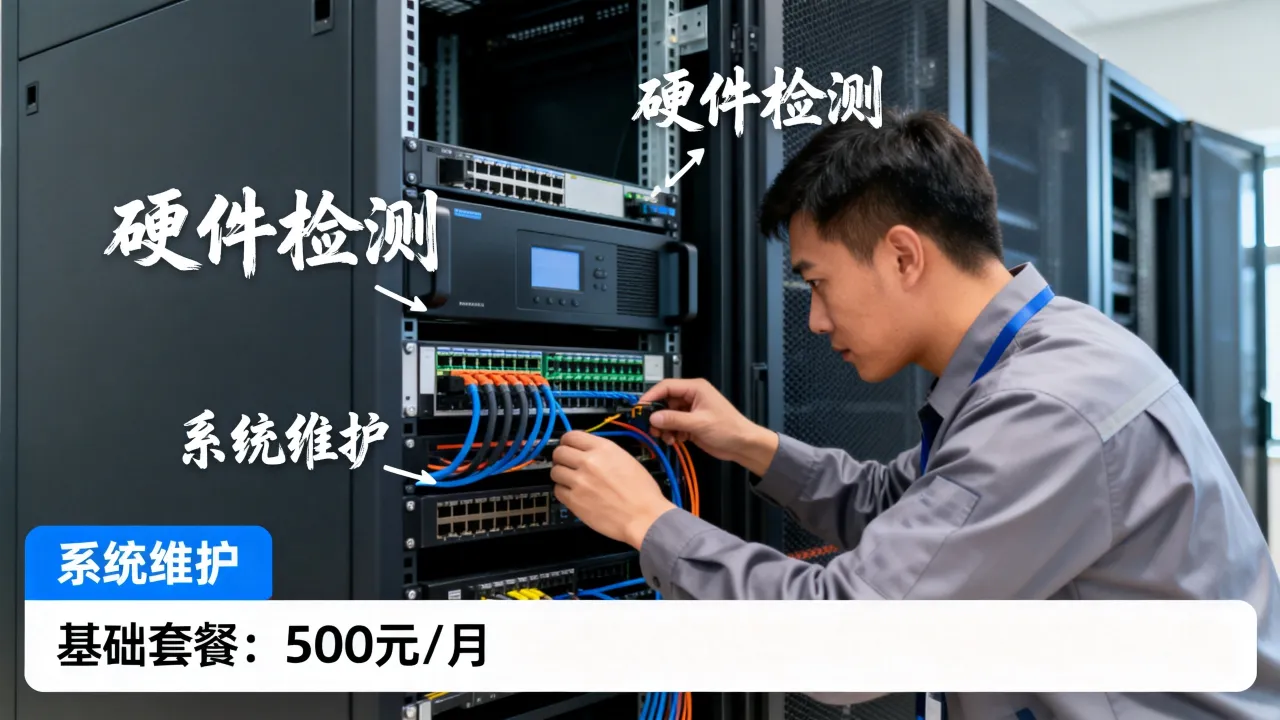 湖州服务器维保哪家好?服务器维保服务内容及收费标准
