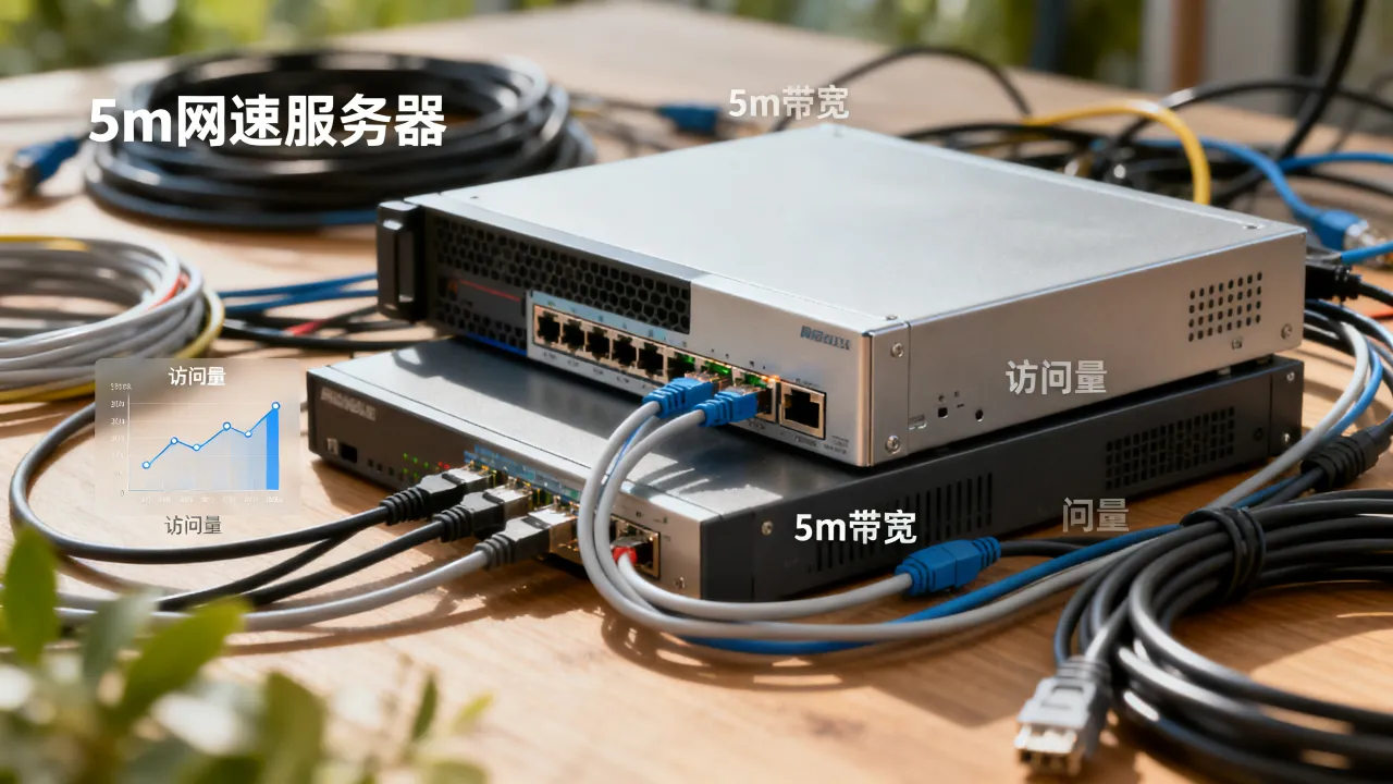 5m网速服务器能支持多少访问量，5m带宽服务器够用吗