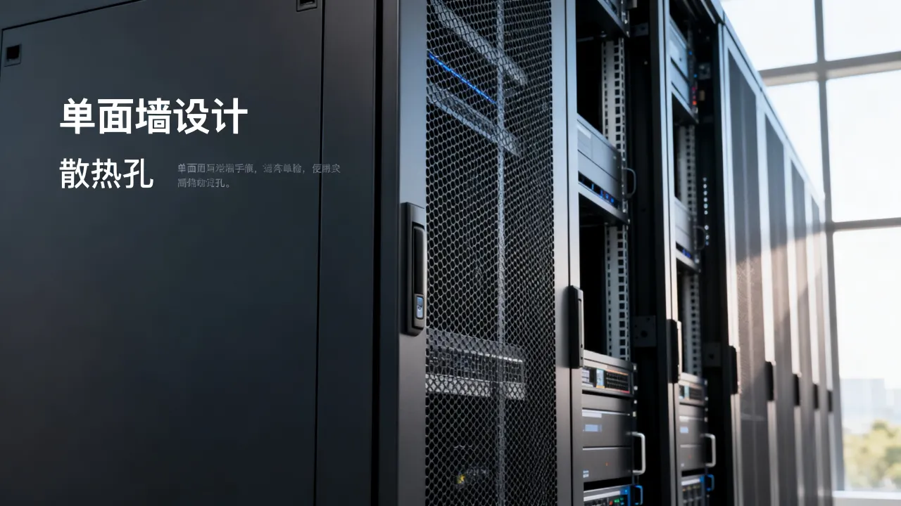 服务器为什么是单面墙？服务器机柜单面墙散热好不好