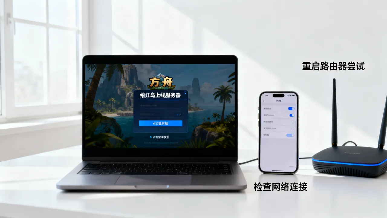 方舟维京岛线上服务器怎么进？进不去有什么解决办法吗
