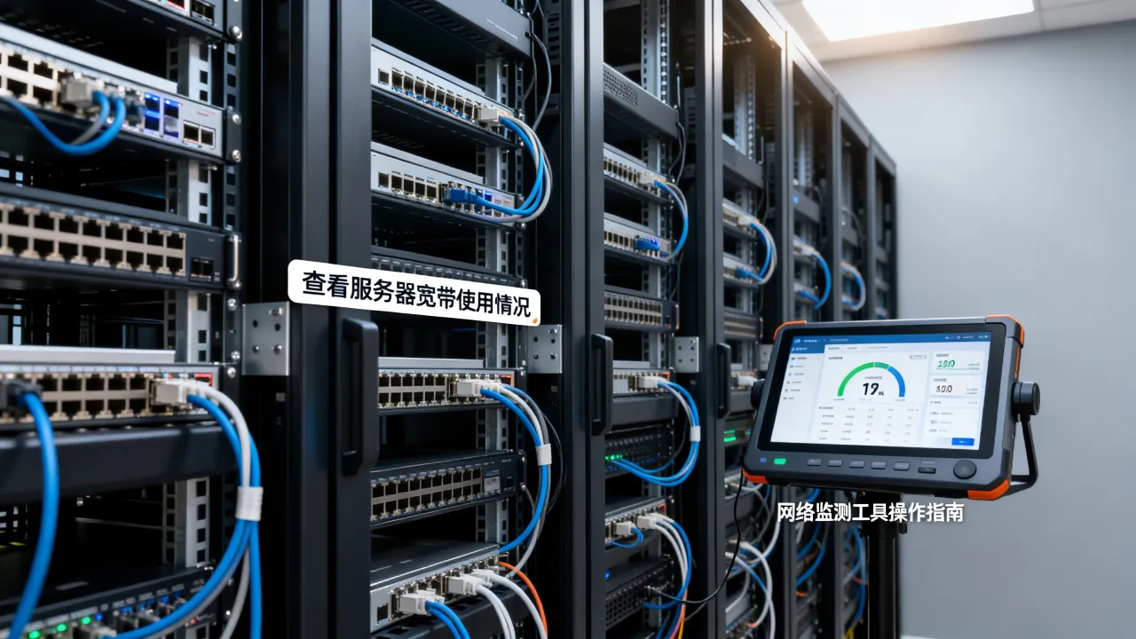 服务器查看宽带怎么查？如何查看服务器宽带使用情况