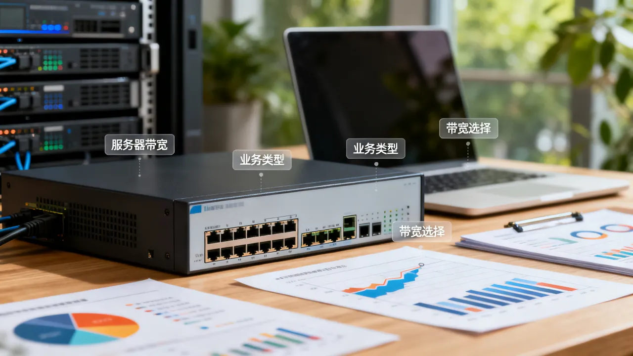 服务器宽带要求具体有哪些？如何根据业务选择带宽？