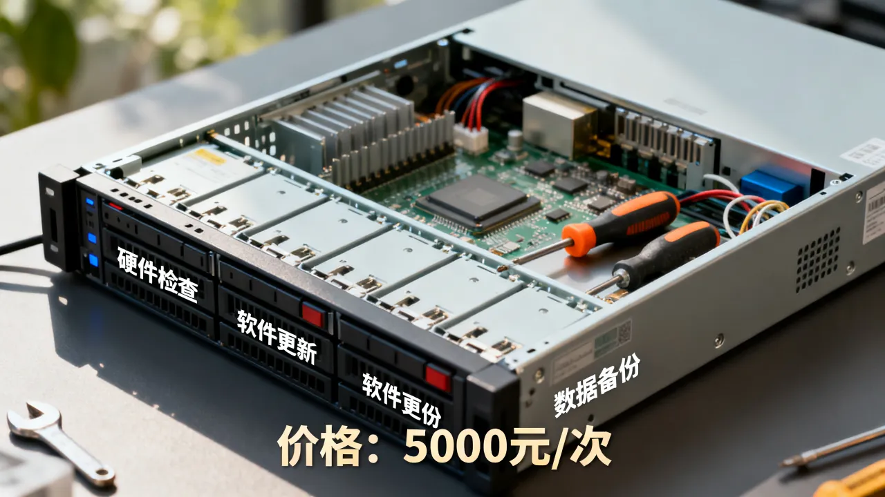 存储服务器维保方案通常包含哪些项目，多少钱一次