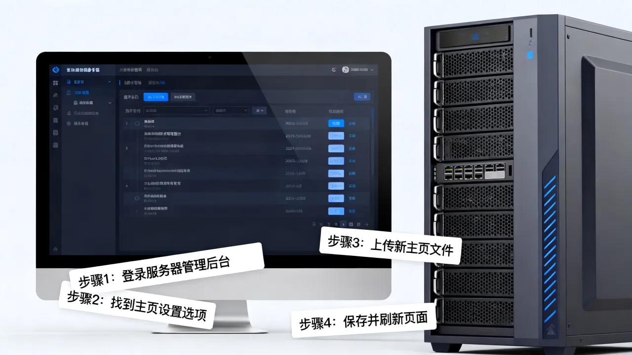 万维服务器主页怎么更改？服务器主页更改操作详细教程